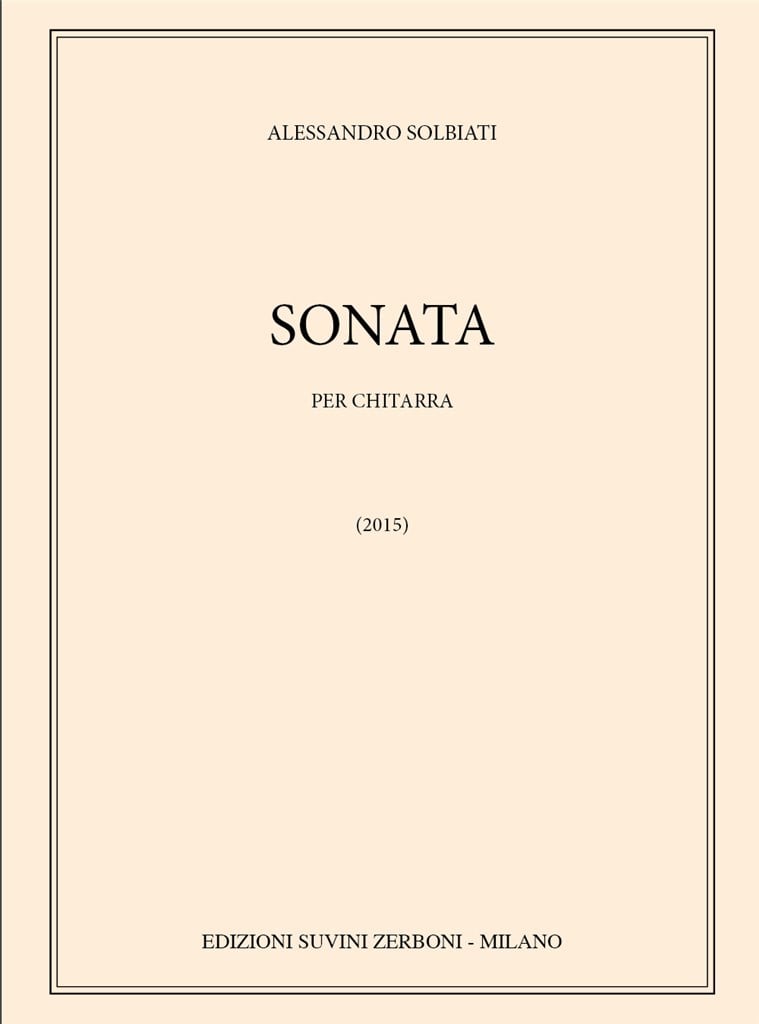 Sonata per chitarra